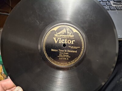 Victor 18794 BILLY MURRAY & AMERICAN QUARTET Melon Time In Dixieland 78 Record 