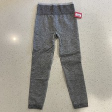 SPANX Seamless Sculpt Leggings Womens S Gray Spacedye Stretch Tummy Control NWT