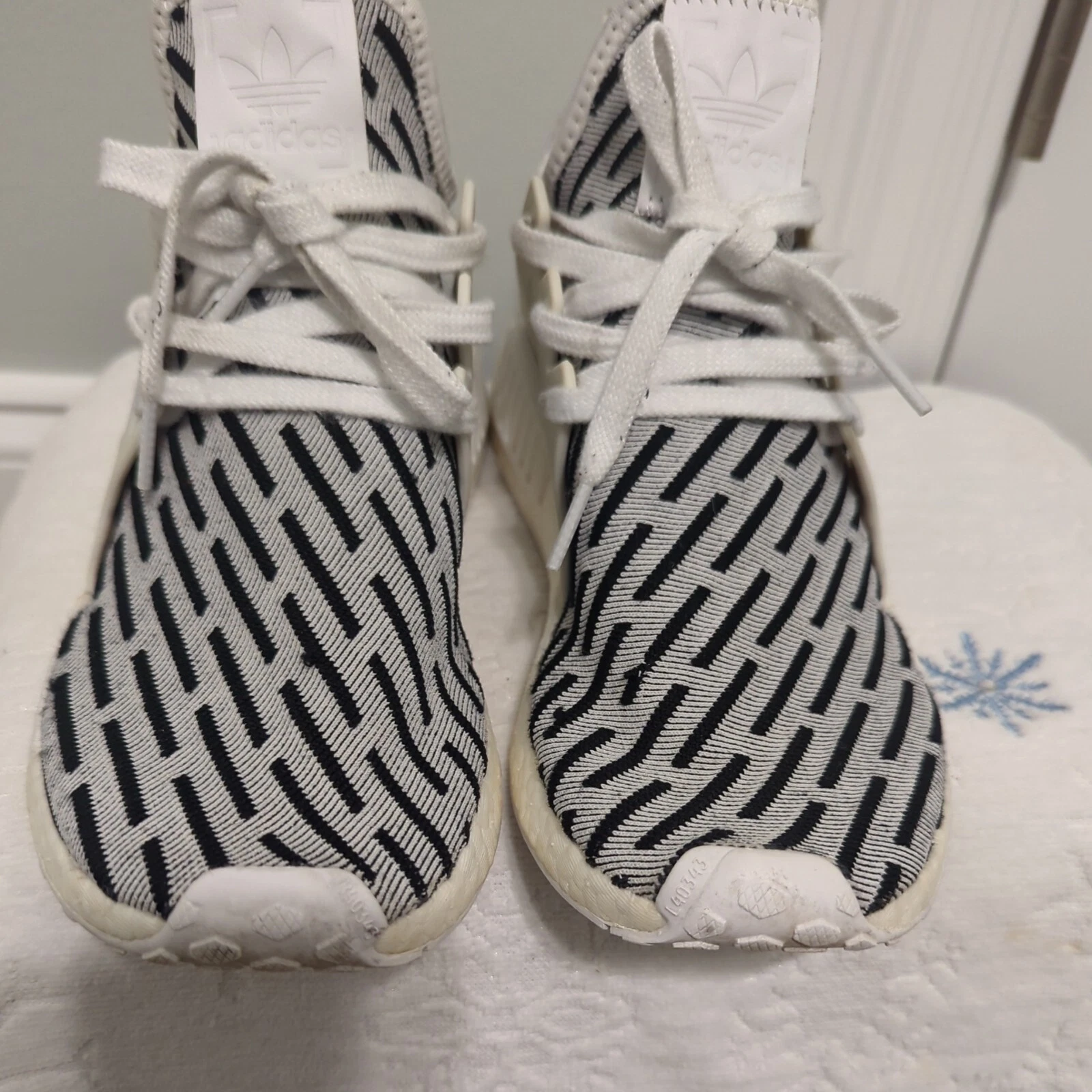 Scarpe sneakers uomo Adidas tre righe tg. 8 5 SHW 675001