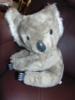 vintage stuffed koala bear