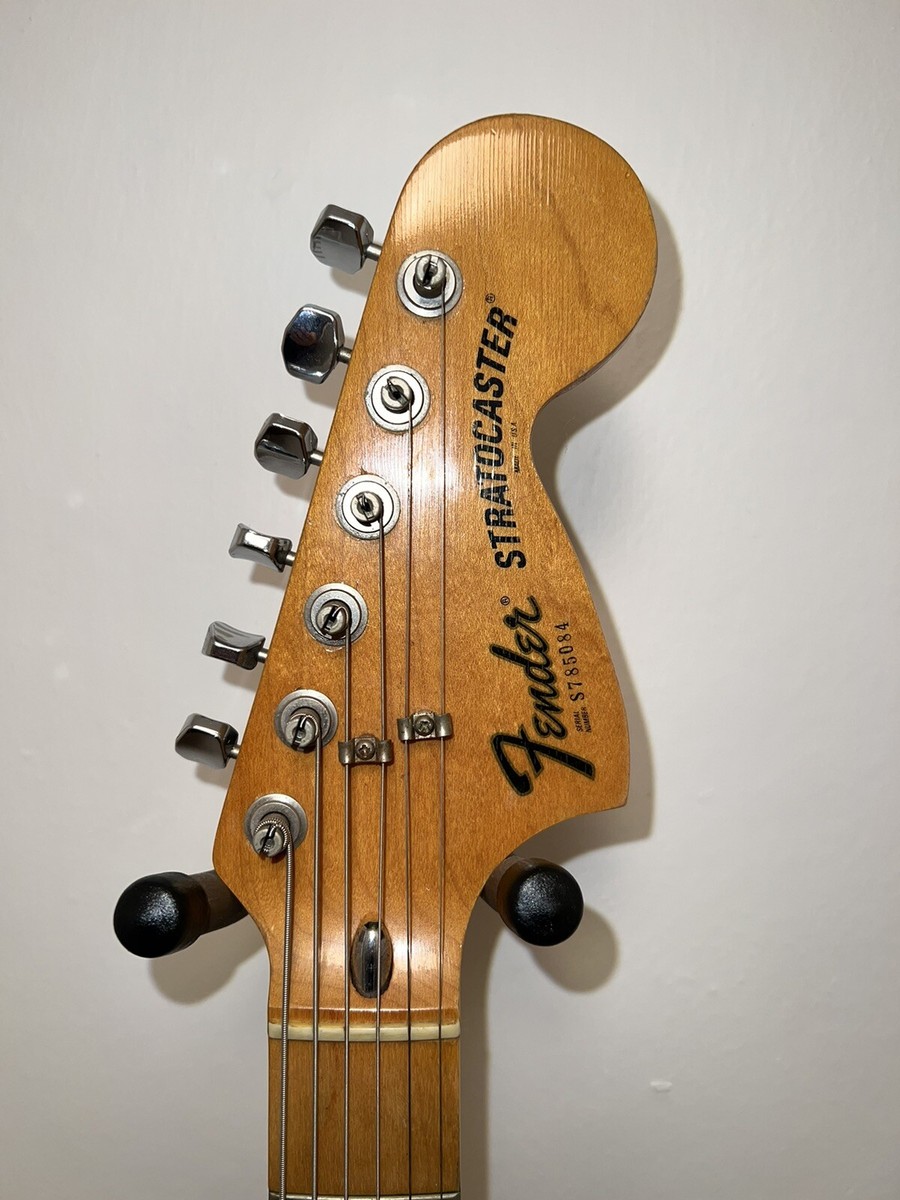 Fender フェンダー Stratocaster Hardtail 1977年 1977 Fender Stratocaster Hardtail, Black | The Music Emporium