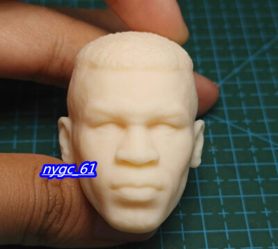1:6 1:12 1:18 Mike Tyson Calm Head Sculpt For 12'' Male Action Figure Doll Model