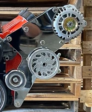 LS SWAP HIGH MOUNT CHROME PLATED RELOCATION ACCESSORY BRACKET L59, LM4, LM7, LQ4