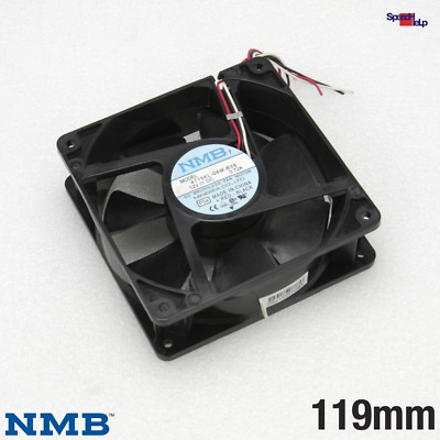 MINEBEA FAN NBM 4715KL-04W-B39 COOLER LÜFTER 119x119x38MM 38MM 120MM 3-PIN 12V