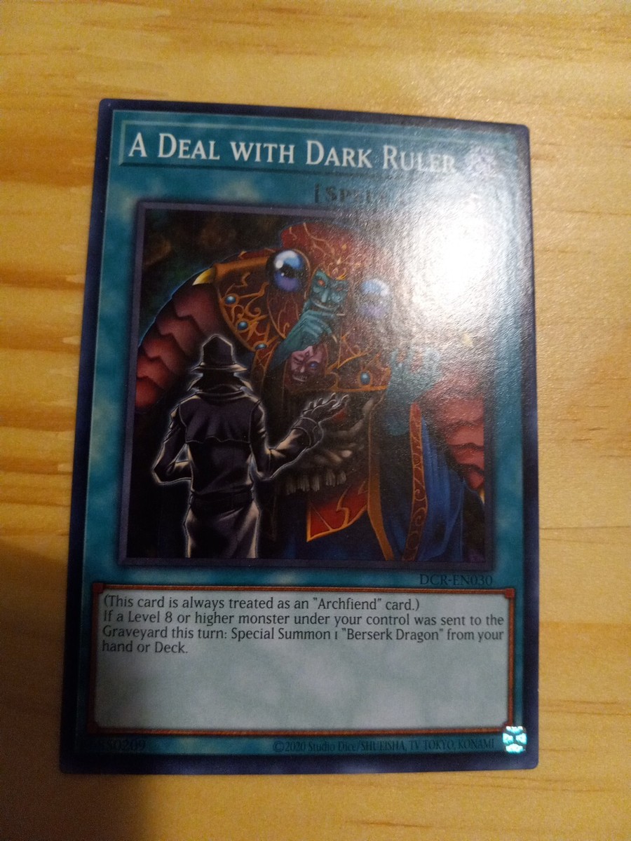 yugioh dark ruler deck LED6-EN035 Zubababancho Gagagacoat | 1st Edition | Rare Card main image 0