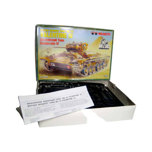 Maquette MQ3550 British Infantry Tank Mk III Valentine IV 1/35 Scale