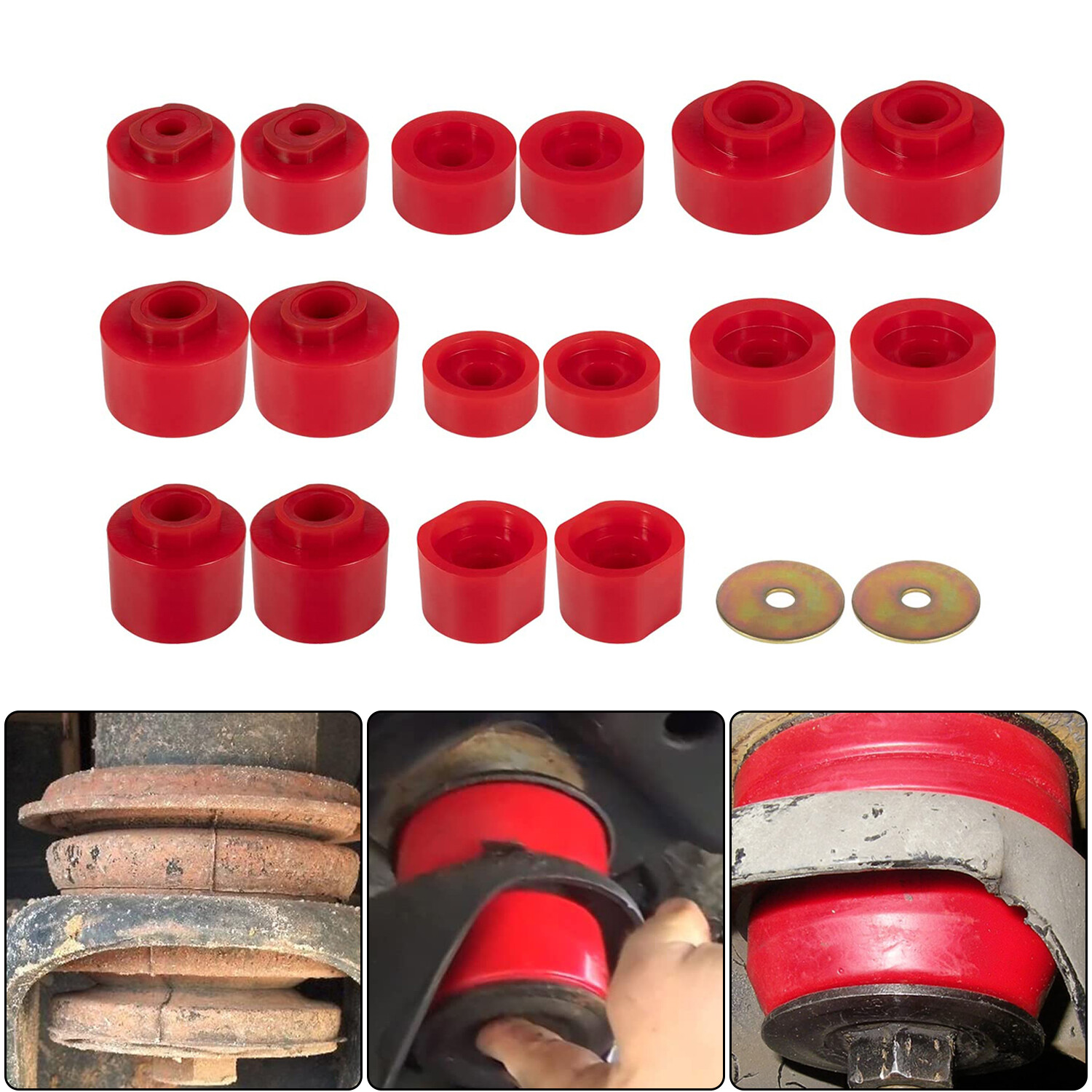 6-116 Body Cab Mount Bushings Kit for Ford Explorer Sport Trac 2001-2005 2WD&4WD