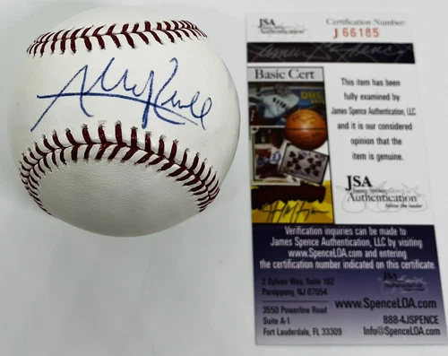 ADDISON RUSSELL SIGNED RAWLINGS MLB BASEBALL CHICAGO CUBS JSA COA