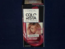 L'Oreal Colorista 1 Day Hair Dye Temporary Wash Out Party #400 Pink/Violet  A1-3