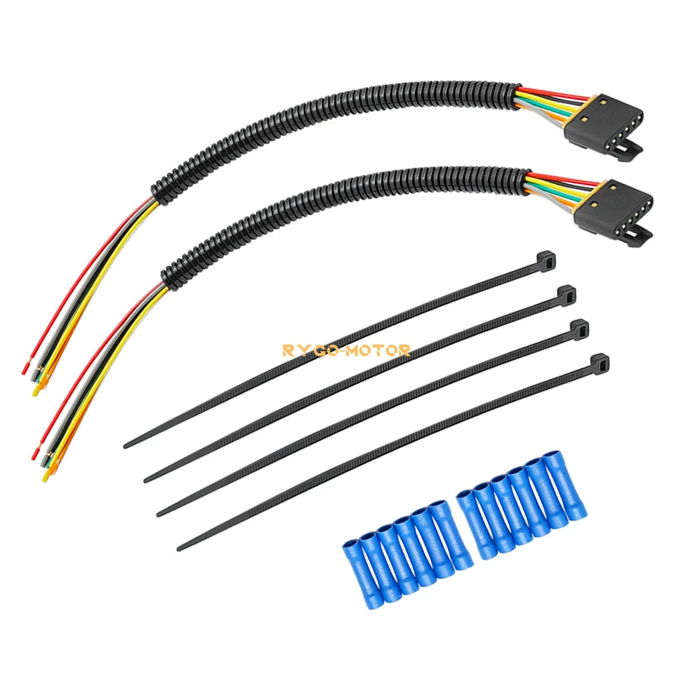 2 x Handlebar Controls Pigtail Harness for Polaris Sportsman 300 400 450 500 570 - Image 2 of 4