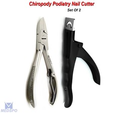 Manicure Toe Ingrown Clipper Nail Cutter Chiropody Podiatry Nail Grooming Tools