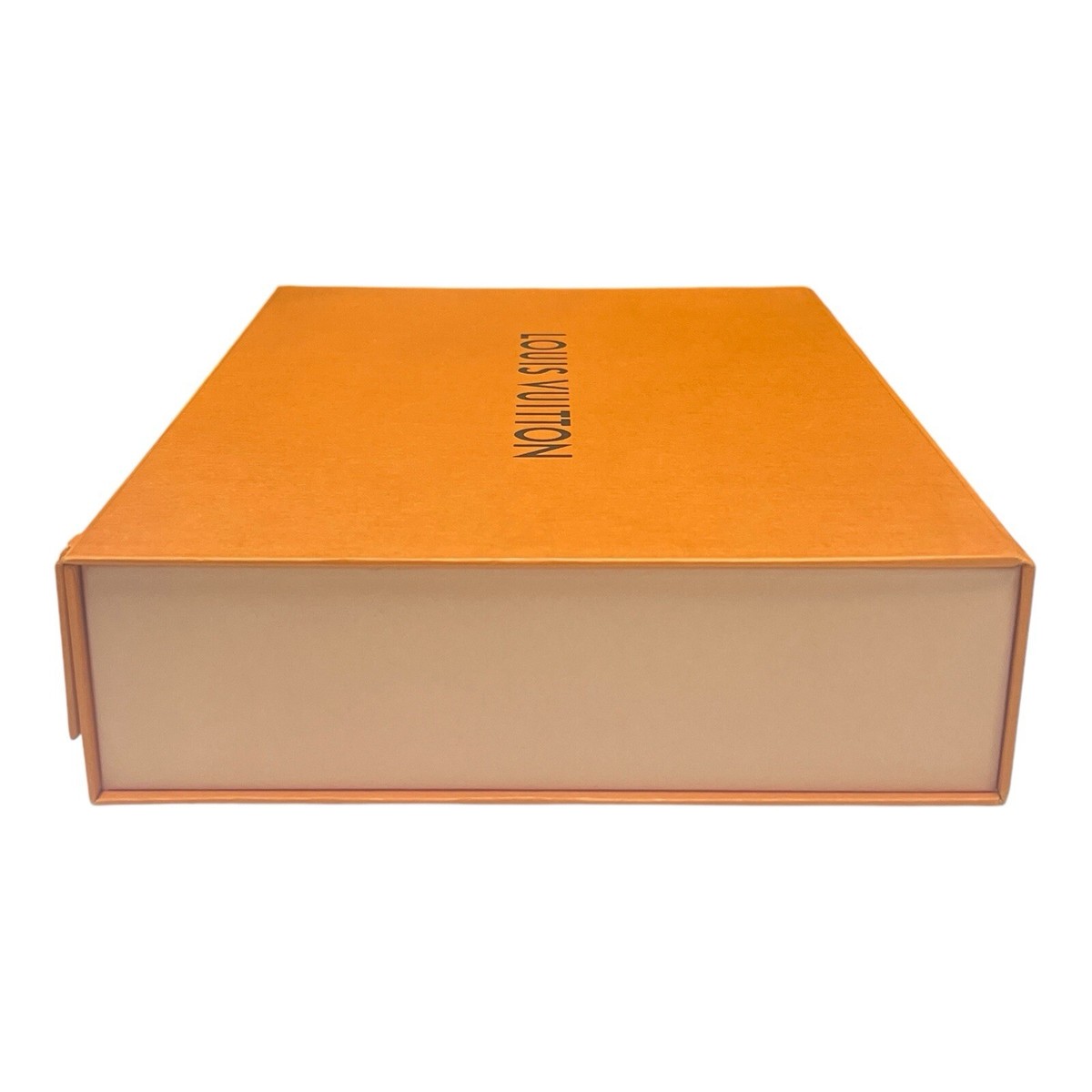 Louis Vuitton Empty Orange Box Magnetic Closure Rectangular