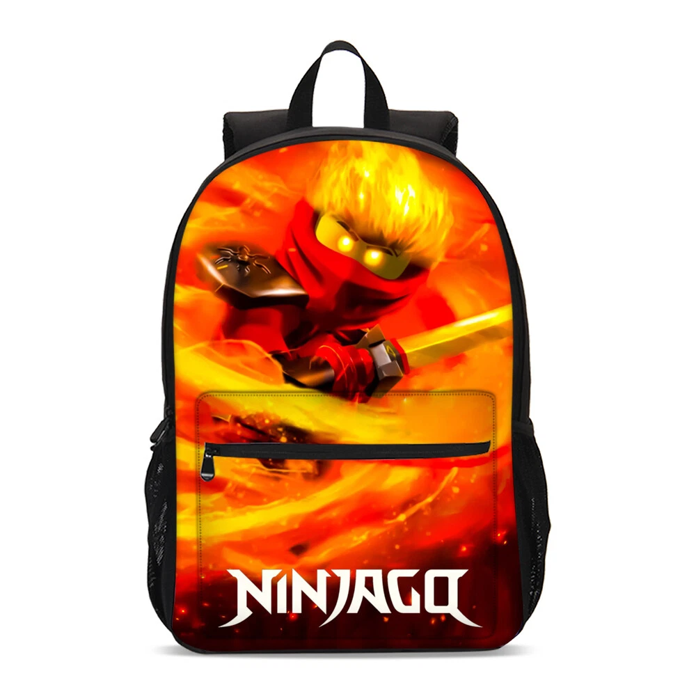 Ninjago Kai Cartoon Students Backpack, School Bag, Back To School Gift