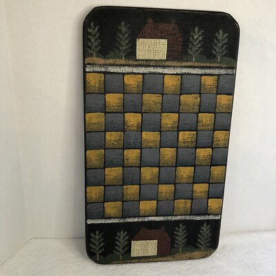 Primitives By Kathy Presents Kathy Graybill's distressed checker board.
