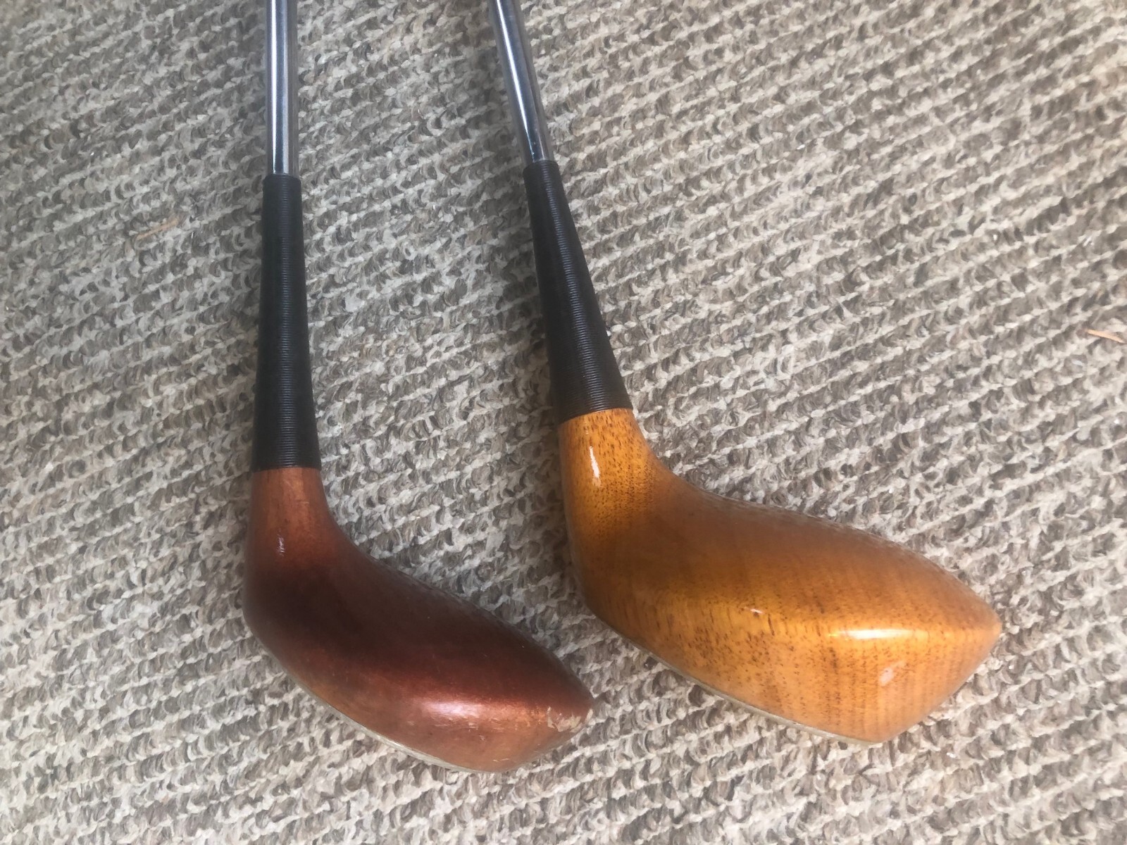 MacGregor T85 Velocitized driver, oil hardened M95 5 wood persimmon