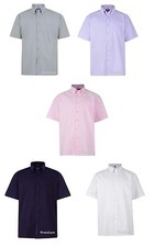 New KAM KBS 663A COTTON SHORT SLEEVED RICH OXFORD SHIRTS 2XL - 8XL 5 COLOURS