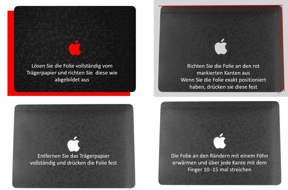 MacBook Pro Air Mac Mini iPad Magic Mouse Trackpad Skin Aufkleber Schutzfolie - Bild 3 von 3