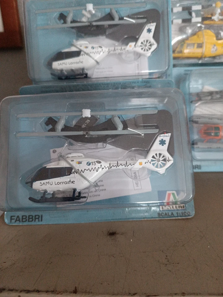 Italeri Elicottero 1/100 Eurocopter EC 135 Samu Lorraine France - Immagine 3 di 3