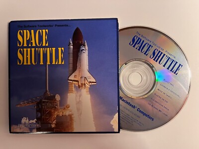 **FREE SHIPPING** Space Shuttle Mission CD-ROM -Software Toolworks for Macintosh