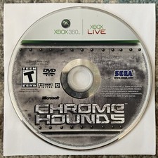 🔥 Chrome Hounds (Xbox 360, 2006) Mint Disc Only! See Description