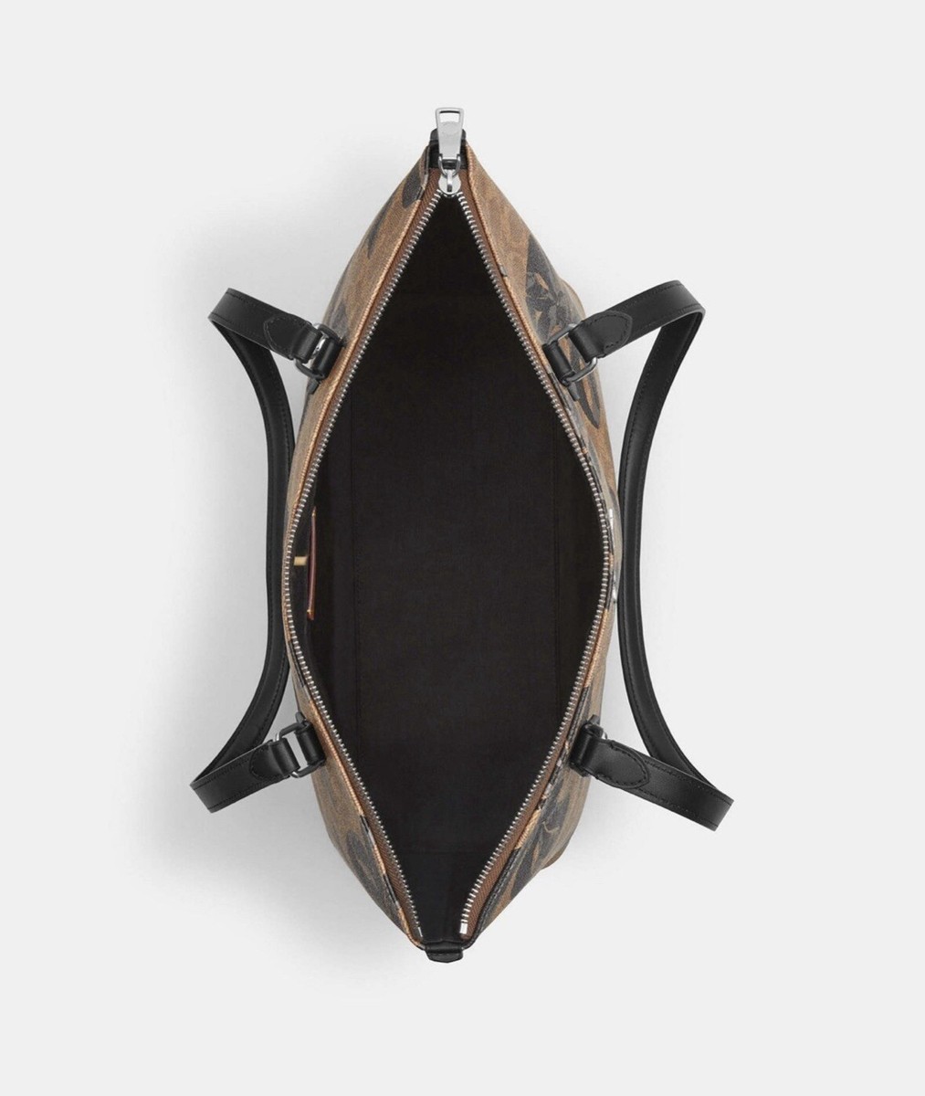 NWT Coach Gallery Tote Bag In Signature Canvas With Bow