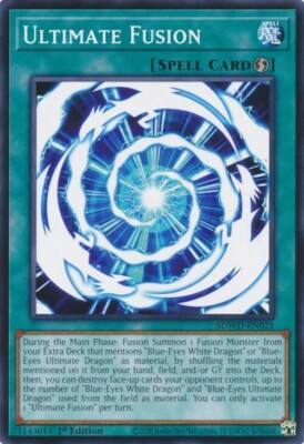 #ad Yugioh Ultimate Fusion x3 SDWD EN021 Structure Deck $2.99