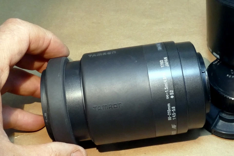 Tamron 80-210mm  f4.5-5.6 178D Lens For Minolta AF SLR (52m rim) - Image 3 of 4