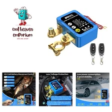 Kill Switch for Car, Remote Battery Disconnect Switch 12V 240A, Car Battery K...
