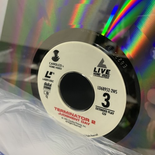 "Terminator 2: Judgment Day" Widescreen Laserdisc LD - Arnold Schwarzenegger - 第 7/11 張圖片