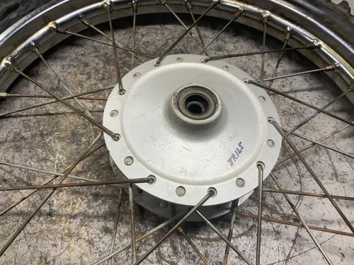 2001 yamaha ttr125 front wheel 17" 125 ttr rim hub - Picture 3 of 7