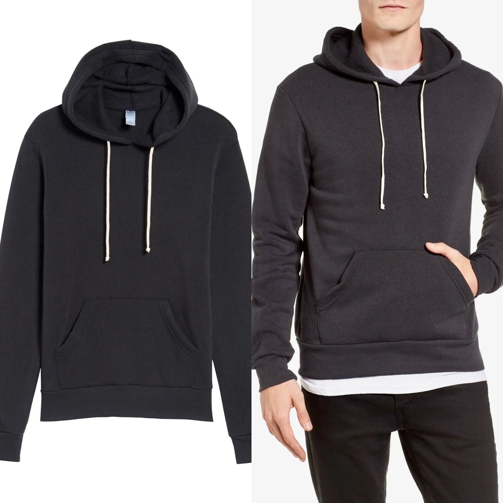 ✨New ALTERNATIVE Challenger Eco Fleece Hoodie Sweatshirt Mens 2XL NWOT