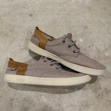 Chaco Davis Lace Up J106123 Mens 10 Brown Canvas Slip Resistant Sneakers Shoes