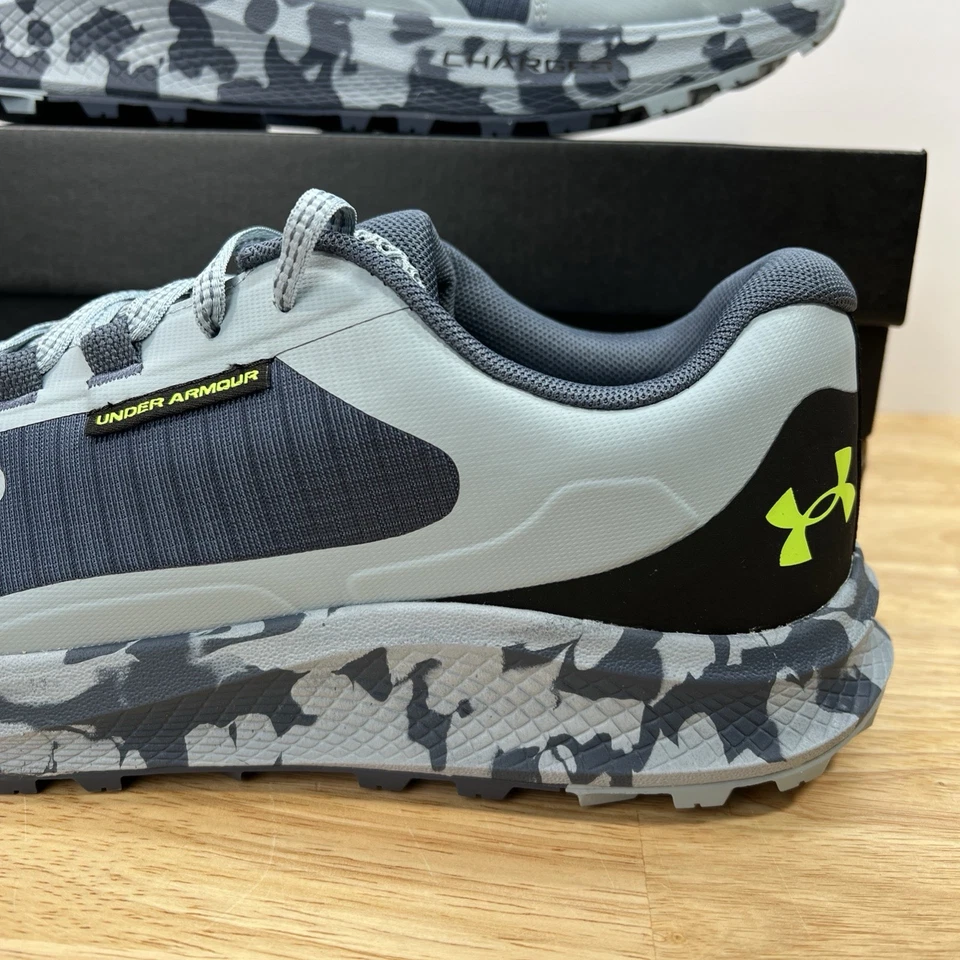 Under Armour Charged Bandit TR 3 Hombres’s 12 Trail Running Zapatos 3028371-044 Gris Foto 2 de 4