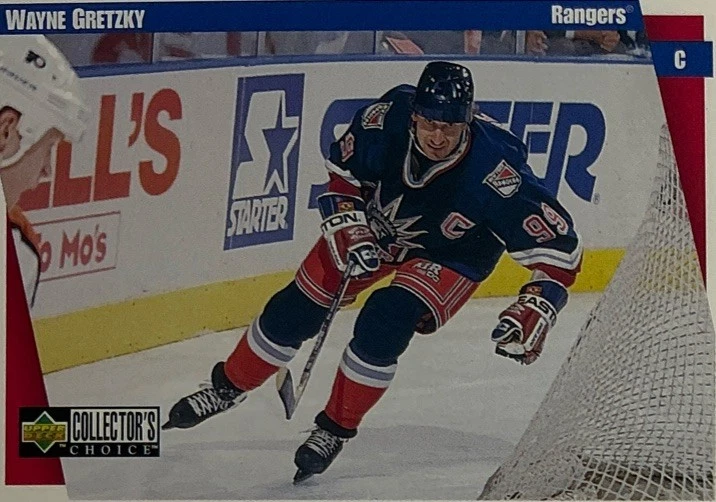 Wayne Gretzky PSA 8 1997-98 Collector's Choice #167 "Great One" New York Rangers - Image 4 of 4
