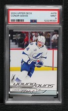 2024-25 Upper Deck Series 2 Young Guns Conor Geekie #478 PSA 9 MINT 1p1w