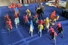 Vintage Marx  Cowboys;Horses;Spacemen; Pirates; Accessories; Approx 100 pieces