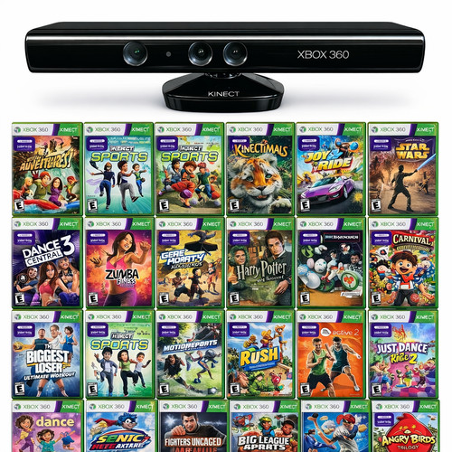 Xbox 360 Kinect Games Microsoft  Family / Party / Dance / Kids - You Select !