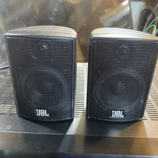 JBL 145 SAT Satellite Speaker Pair in Black Tested - Work Properly See Pictures