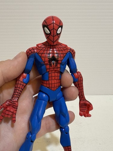 Spectacular Spider-man Super-Poseable Animated Series Hasbro 2008 Rare Figure - Foto 7 di 11