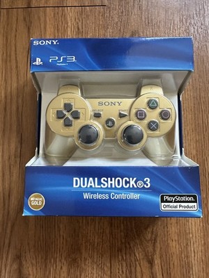 Sony DualShock 3 (99070) Gamepad ~Metallic Gold~ (Playstation 3) Sealed! OEM!