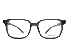 Lazzaro Eyeglasses Frames DAVIDE DARK GREY Rectangle Full Rim 53-17-145