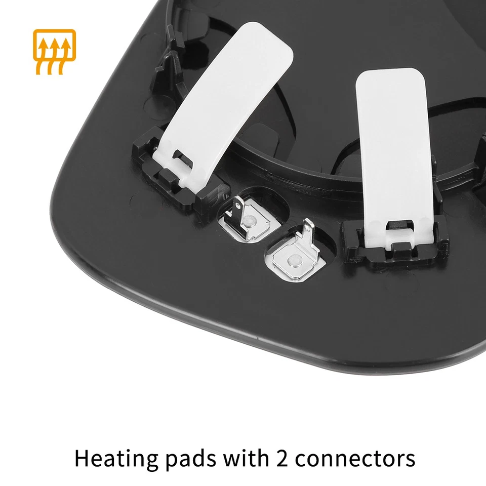 Стекло зеркала с подогревом со стороны водителя для Volvo C30 C70 S40 S60 S80 2007-13 с подложкой - Изображение 4 из 4