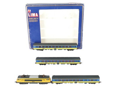 Lima 149748 HO Scale NS Dutch Railways Electric Train Set (Set of 4) EX/Box