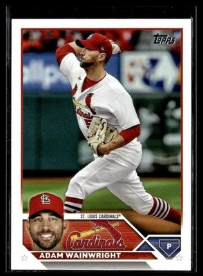 2023 Topps Advanced Stats Adam Wainwright 213/300 St. Louis