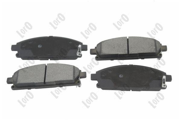 ABAKUS Brake Pad Set Disc Brake 231-01-157 for Nissan, Reinforced