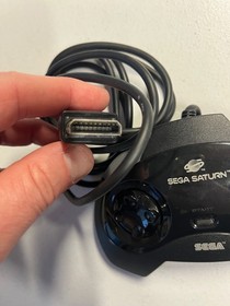 Sega Saturn OEM Original US Controller MK-80100 Black Amazing Condition