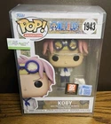 Funko Animation One Piece Koby #1943 Anime Con 2025 With Protector
