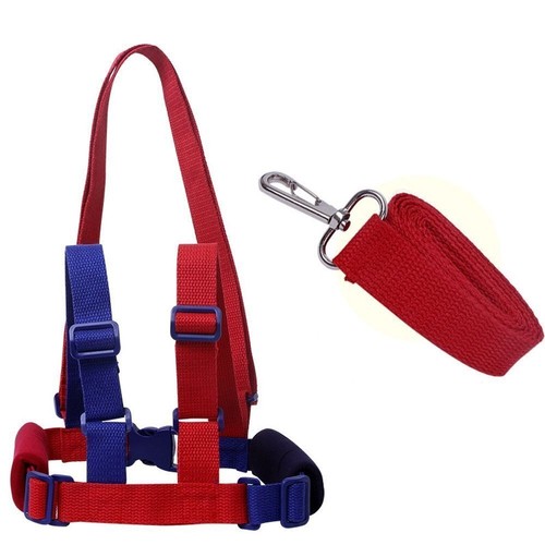 Imbracatura da passeggio per bambini redini anti-perdita sicurezza bambini redini bambino - Foto 5 di 17
