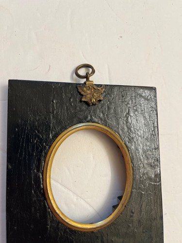 Antique 1820-1830’s Silhouette Portrait Ebonized Frame - Picture 12 of 15