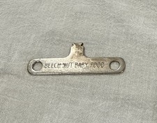 Vintage BEECH NUT Baby Food Jar Opener Cap Lifter Key USA Antique Advertising